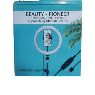 Imagem de Ring Light Iluminador 12 Polegadas Suporte Celular Led Rbg