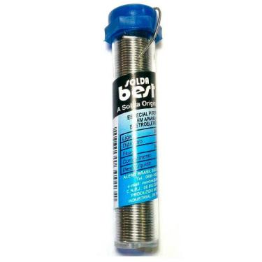 Imagem de Tubo de Solda Estanho 25g Best Com 4 Metros