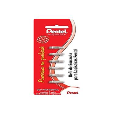 Imagem de Pentel Refil de Borracha Para Lapiseira 6 unid SM/Z2-6