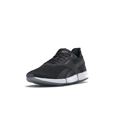 Imagem de Reebok Sapato feminino Dailyfit DMX First Walker, Preto/branco/prata metálico, 8.5