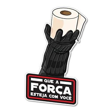 Imagem de Placa Decorativa 24x16 - QUE A FORÇA ESTEJA COM VOCÊ (mão)