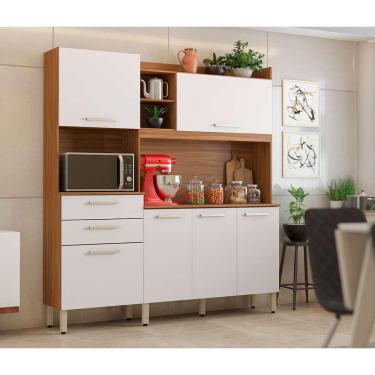 Imagem de Kit de cozinha select 6 pt 2 gv amendola e branco