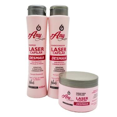 Imagem de Kit Capilar Laser - Any Liss-  Shampoo+Condicionador+Máscara