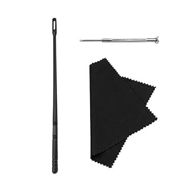 Imagem de Vaveren Kit de limpeza de flauta, acessórios para instrumentos de sopro para cuidados com haste de limpeza, show de manutenção