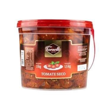Imagem de Tomate Seco Em Conserva Premium Balde 1,5 Kg Fornello