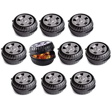 Imagem de Kit com 12 Porta Mix Roda Pote De Doce E Lanches Para Festa 340ml Plasútil