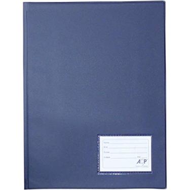 Imagem de Pasta Catalogo Oficio 20 Envelopes Medios Azul - Pacote com 3, ACP, 132AZ, Azul, pacote de 122