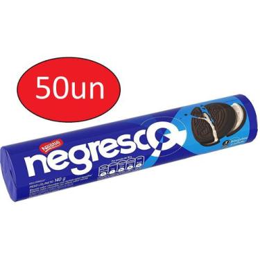 Imagem de 50 Un Biscoito Negresco Recheado 140G - Nestlé - Nestle