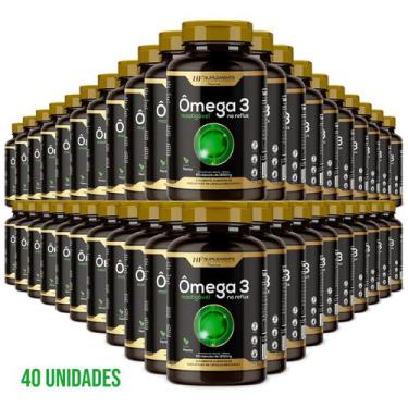 Imagem de 40X Omega 3 60Caps Preço De Atacado Revenda Com Lucro - Hf Suplements