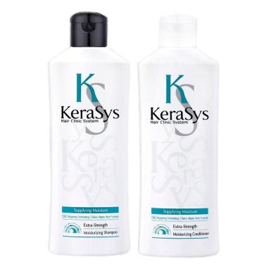 Imagem de KeraSys Moisturizing Shampoo (180g) e Condicionador (180ml)