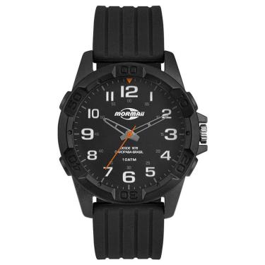 Imagem de Relógio MORMAII masculino preto analógico MOPC21JAS/8L