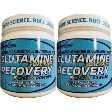 Imagem de Glutamine Science Recovery 5000 Powder Performance Nutrition 300g Kit 2 Und