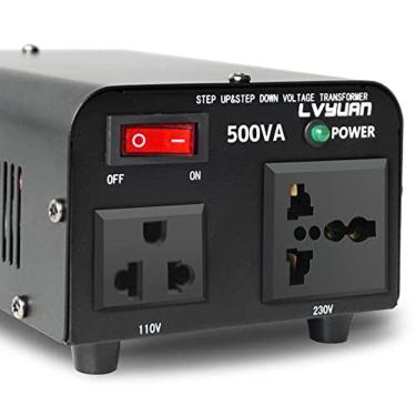Imagem de Conversor de potência Yinleader - 500W, 220V a 110V/110V a 220V