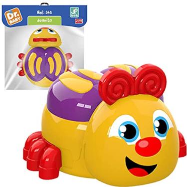 Imagem de Joanita 20cm Brinquedo Educacional Quando em Movimento as Perninhas e Cabeça se Mexem, Jp Brink 248, +12 Meses - 138359