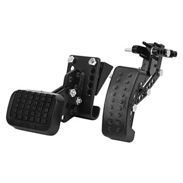 Imagem de Extensores de Pedal de Freio e Gás, Extensões de Pedal de Freio de Acelerador Universal Antiderrapante Adequado para Motoristas Baixos Pessoas para Dirigir Carros, Go Kart