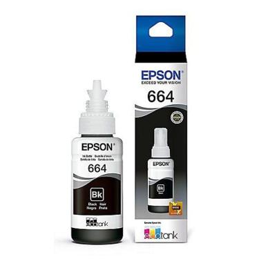 Imagem de Refil de Tinta Epson 664 Preto T664120