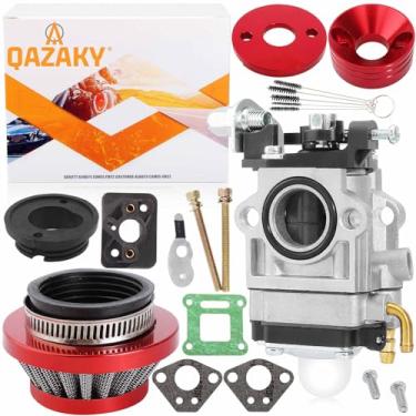 Imagem de QAZAKY Carburador para 33cc 40cc 43cc 43cc 47cc 49cc 50cc 52cc Dirt Mini Pocket Rocket Kids Bike 2-Stroke Engine Scooter ATV Quad Chopper Moped Go Kart Trimmer Brush Cutter Edger Cultivator Backpack