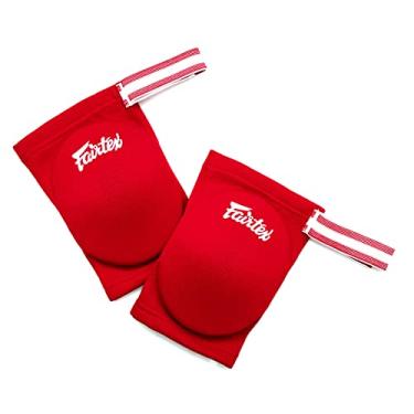 Imagem de Fairtex Cotoveleiras elásticas EBE1 Muay Thai Kick Boxing protegem tecido macio