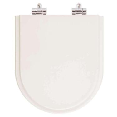 Imagem de Assento Sanitário Soft Close Smart Castanha Bege Fosco para vaso Celite