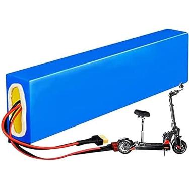 Imagem de 36v 10ah e-bike bateria de lítio 10s3p recarregável li-ion bateria com carregador bms para 150~500w motor de scooter elétrico, t plug plug