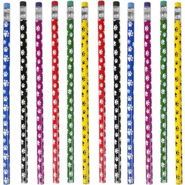 Imagem de Rhode Island Novelty Lápis com estampa de pata - lembrancinhas de festa (pacote com 12)