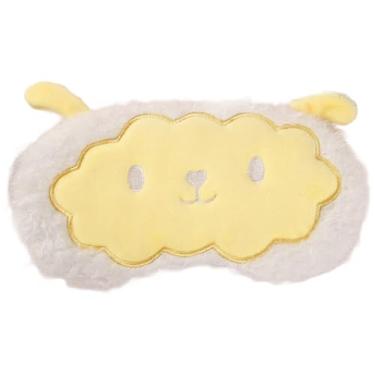 Imagem de Linda capa de rosto de ovelha com bolsa de gelo - Venda para dormir com desenho animado de pelúcia macia e moderna para uso noturno em casa