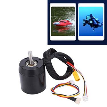 Imagem de Motor de Carro de Controle Remoto, Motor DC Sem Escova H5055, Motor Elétrico à Prova D'água DC 36V DIY, Motor Drone 200KV 1380W Com Linha de Sensor
