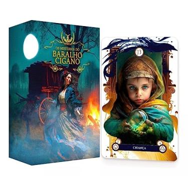 Imagem de Baralho Os Mistérios do Baralho Cigano 36 Cartas Configuração Lenormand Com Livro