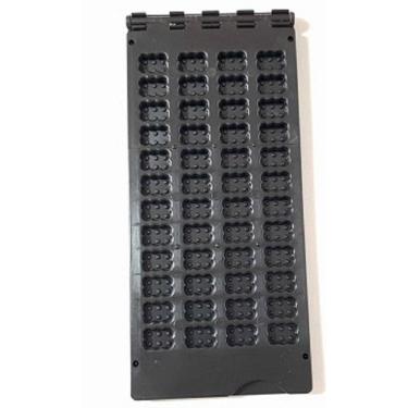 Imagem de Reglete positiva de anotação - cor preto - com punção maior