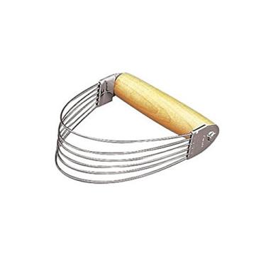 Imagem de Liquidificador Fox Run Wire para pastelaria de aço inoxidável, cartão de madeira