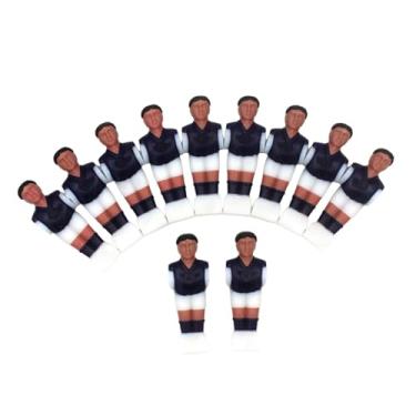 Imagem de YIJU 11 peças de mesa de pebolim masculino, peças de reposição para jogadores de futebol para brinquedos de futebol, festa interna, roxo