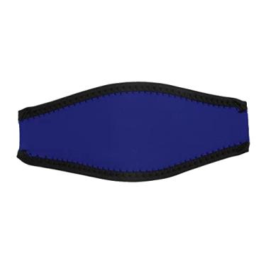 Imagem de de Neoprene Capa de Proteção Engrenagem para Snorkel Natação Esportes Aquáticos, Azul escuro