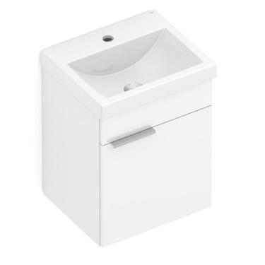 Imagem de Gabinete Like com 1 Porta 410x340 com Lavatório Like Branco