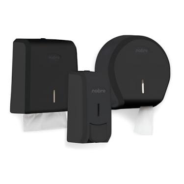 Imagem de Kit Dispenser Âncora Shopp – Papel Toalha, Saboneteira mini e Papel Higiênico