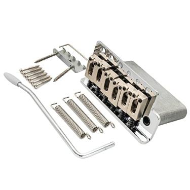 Imagem de Wilkinson WOV04 54mm Ponte Tremolo 6 Parafusos para Guitarra Squier/Mexico Fender/MIJ ST,Cromada