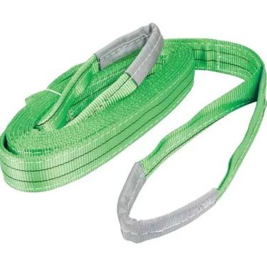 Imagem de Cinta Elevaçao Carga 2 Toneladas Reforçada 6 Metros Resistente Reboque Guincho Guindaste Mudança Peso Pesado