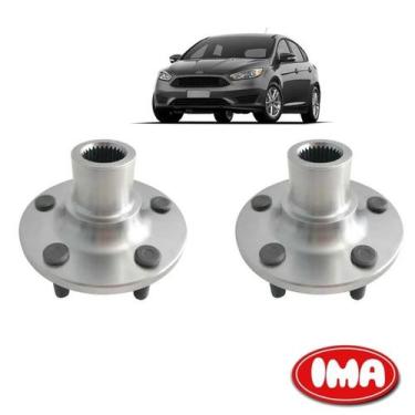 Imagem de Par Cubo Da Roda Dianteira - Focus 2015 A 2017 - Al-486 - IMA