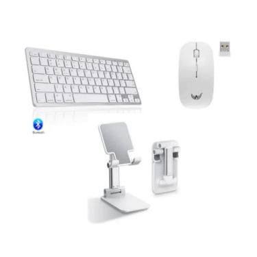 Imagem de Teclado Bluetooth + Mouse Bluetooth Tablet SM Galaxy Tab A8 T295 - mul