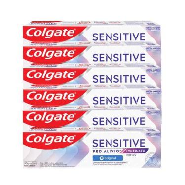 Imagem de Kit Creme Dental Colgate Sensitive Pro-Alívio Imediato Original 90g co