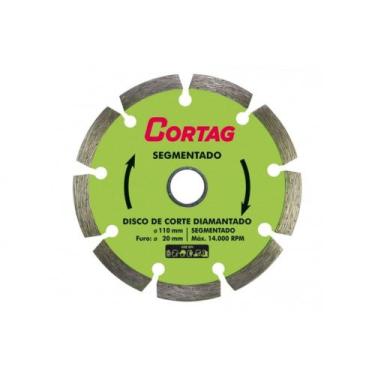 Imagem de Disco De Corte Diamantado Eco P/ Serra Mármore 110 Mm Cortag