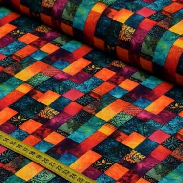 Imagem de Tecido Estampado para Patchwork - Clube Mais Criativo : Patchwork de T