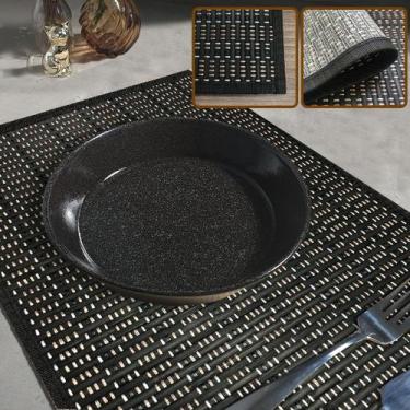 Imagem de 6 Jogo Americano Bambu Premium Acabamento na Borda Pt 30X45 - IDEALIZA