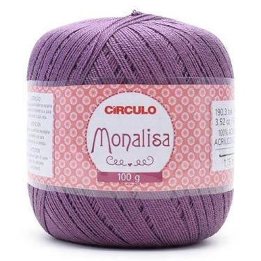 Imagem de Linha Monalisa 100g - Cores 2024 - CÍRCULO, 6023 DÁLIA-LILÁS