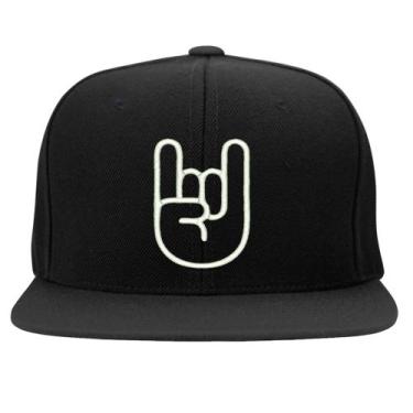 Imagem de Boné Bordado Rock And Roll - Hipercap