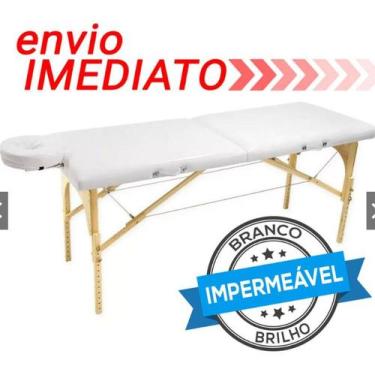 Imagem de Maca Portátil Legno Sirius Com Altura Regulável Capacidade 300kg - Bra