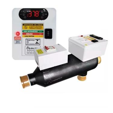 Imagem de Aquecedor  de piscinas auto g-180 trifasico 20kw globalmar