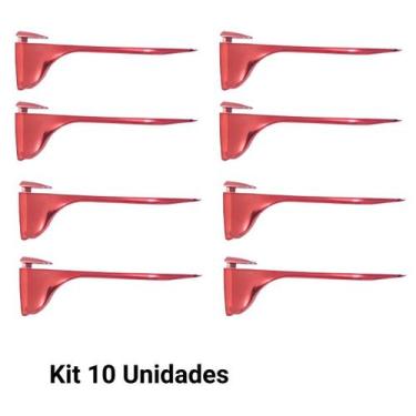 Imagem de 10 Pelicano Rose Decorar Quarto Prateleira Madeira Vidro - Desicon Fer