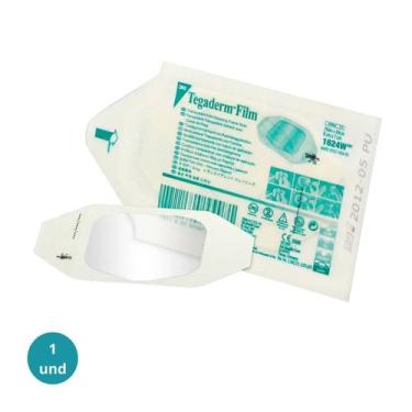 Imagem de Curativo Filme Tegaderm Film 6 cm x 7 cm 1624W 3M