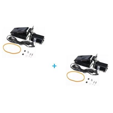 Imagem de KIT 2 Motores Máquina De Costura Doméstica 7000rpm Preto