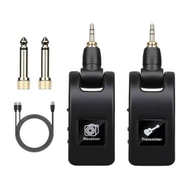 Imagem de Luwecf Transmissor E Receptor de áudio Equipamento Musical para Amplificador de Guitarra Sem Fio
